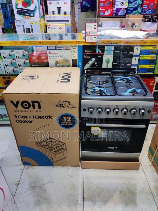 Von Standing Cooker 58 by 58 Cm