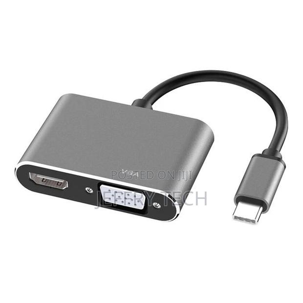Docking Station USB 3.1 Aluminum Alloy Type-C Video-Grey