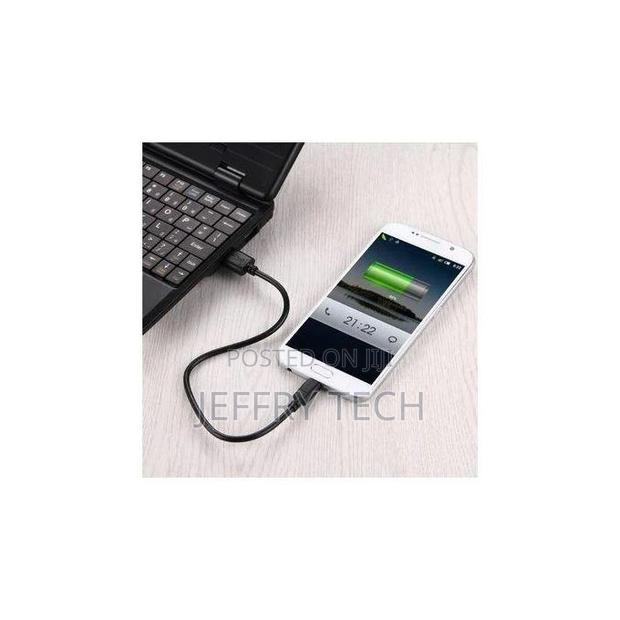 30cm 2 Cores 20 Copper Wires Micro USB 2.0 Charger Cable - thumbnail 2