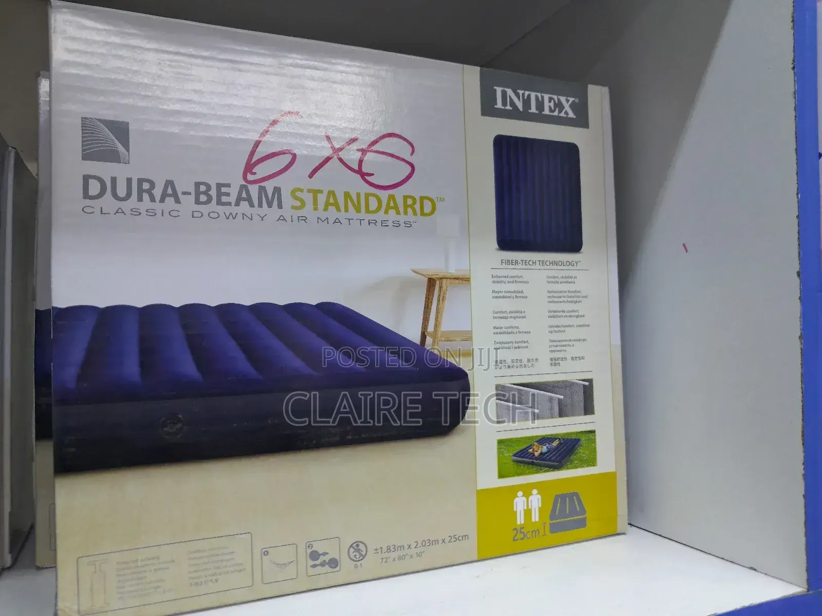 Inflatable Mattress 6 by 6 Inflatable Mattress
