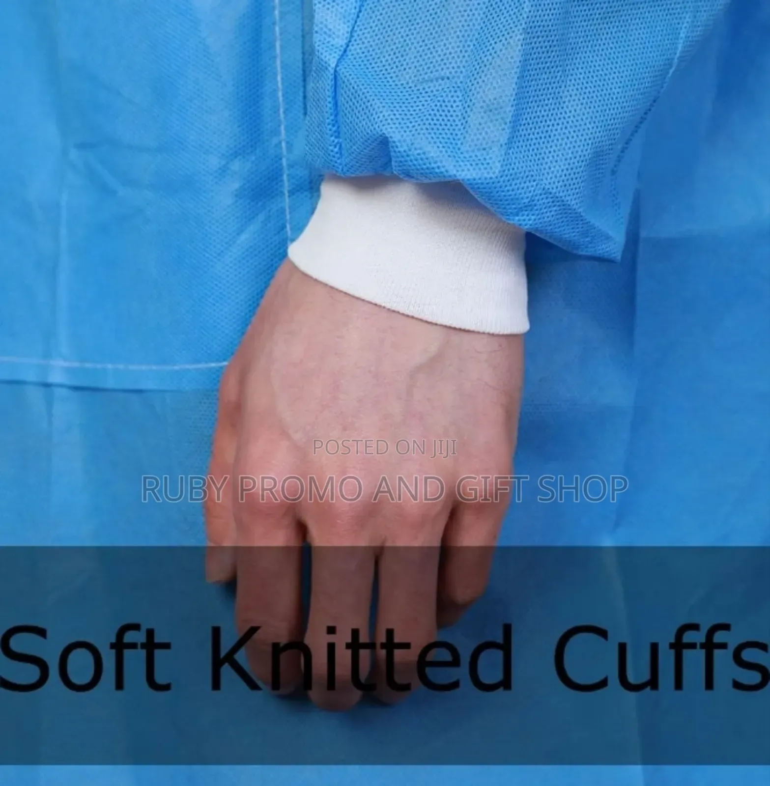 Blue Disposable Lab Coat