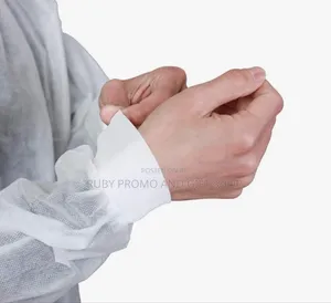 White Disposable Lab Coat