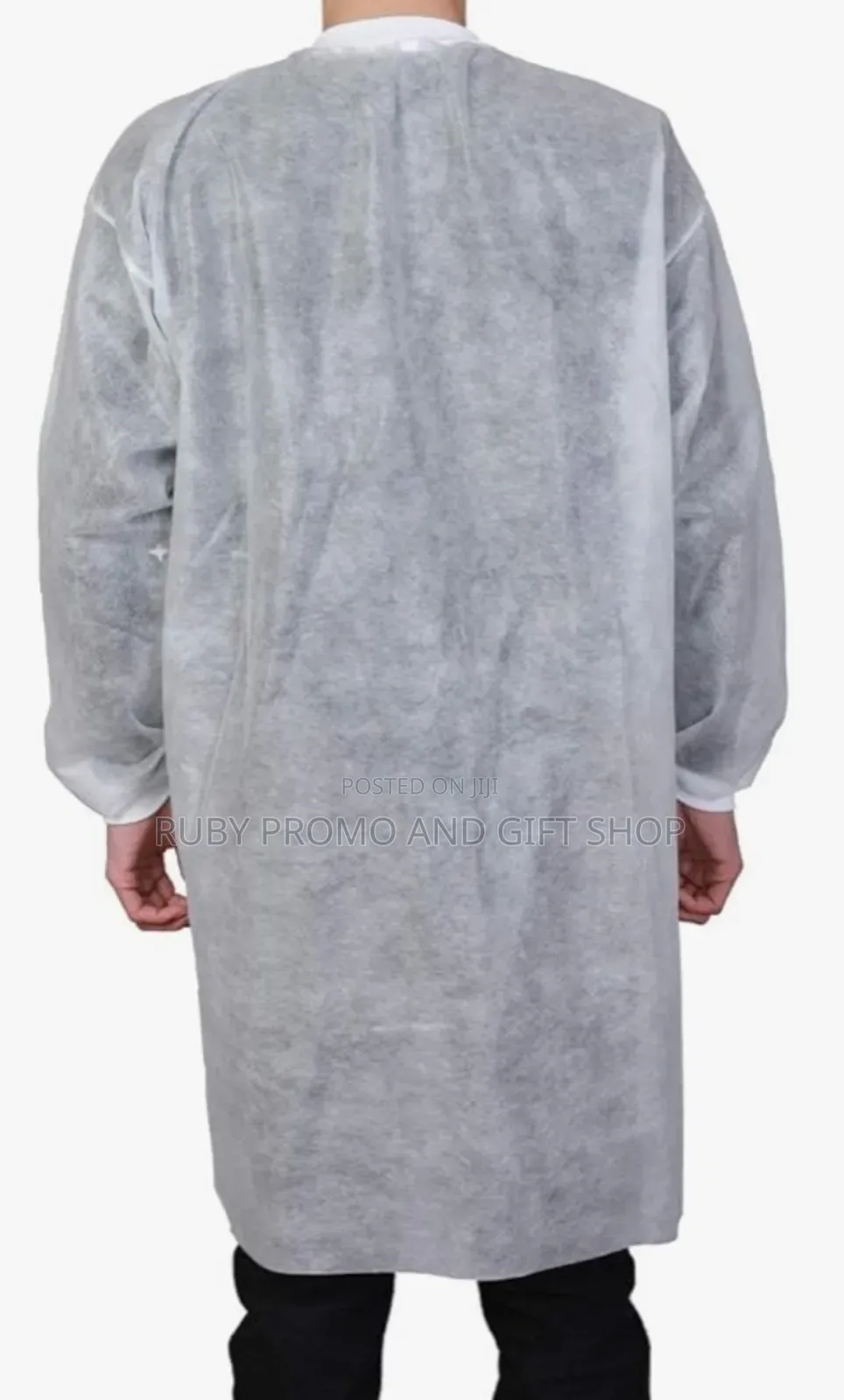 White Disposable Lab Coat