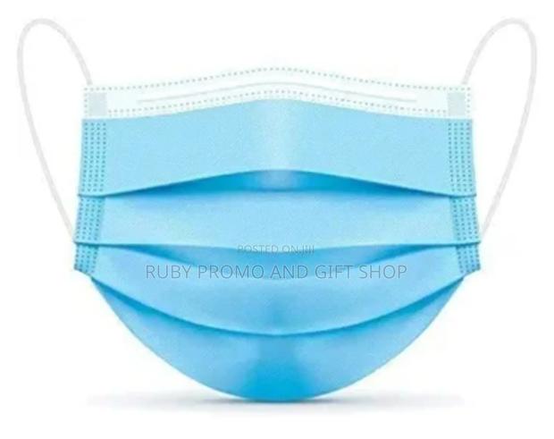 Premium 3 Ply Disposable Blue Face Mask
