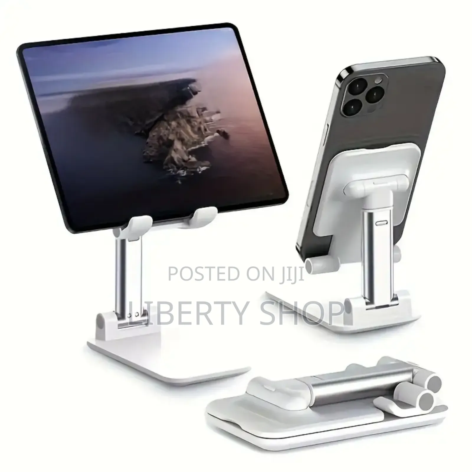 Adjustable Desktop Tablet and Phone Holder Stand
