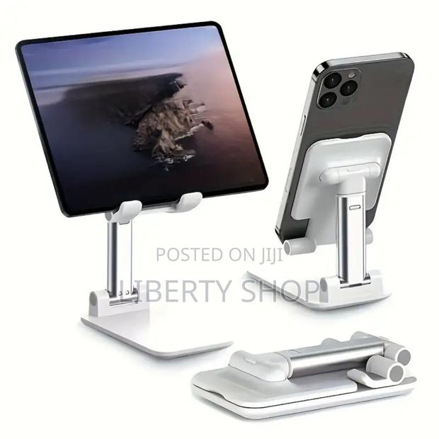 Adjustable Desktop Tablet and Phone Holder Stand - main view
