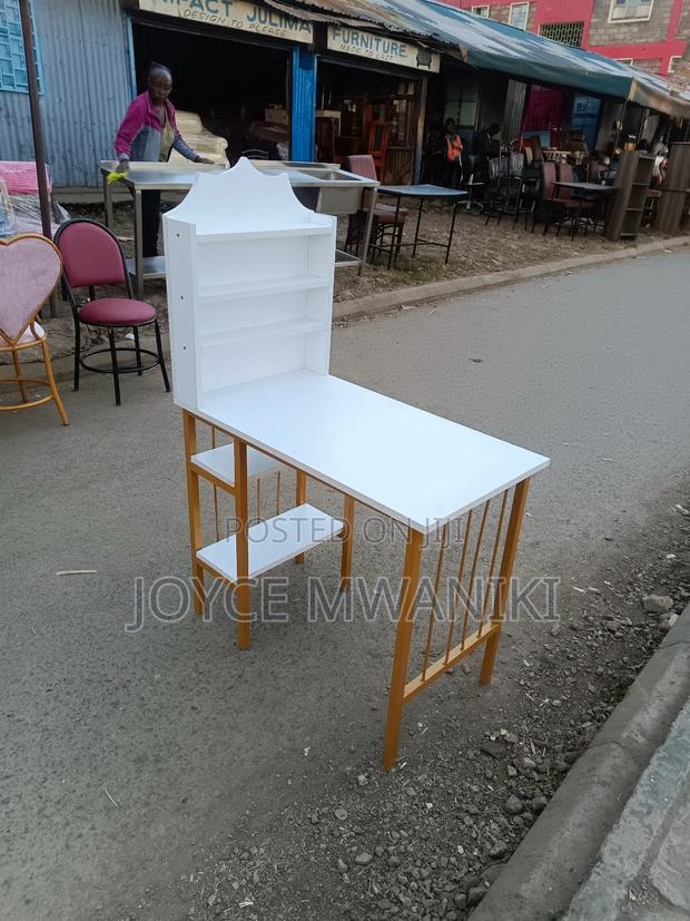 Manicure Table, White - thumbnail 2