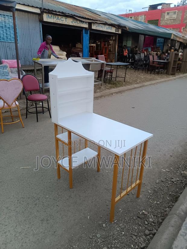 Manicure Table, White - thumbnail 4