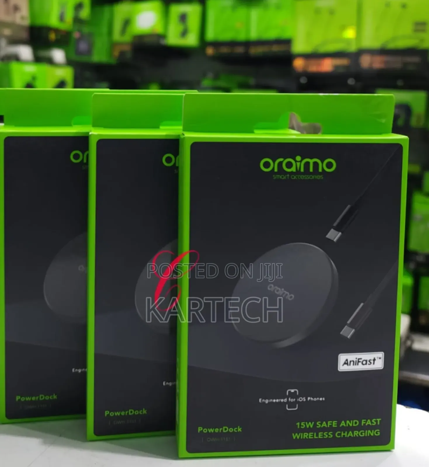Oraimo Powerdock 15W Wireless Charging Pad