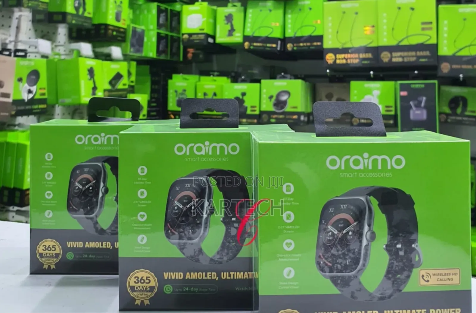 Oraimo Watch Nova Am Amoled Screen