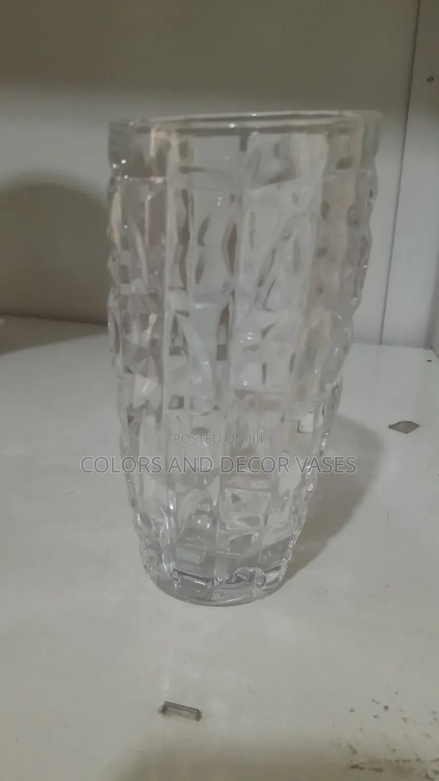 20cm Glass Vases in Stock