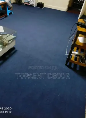 Royal Blue Delta House Wall to Wall Carpets