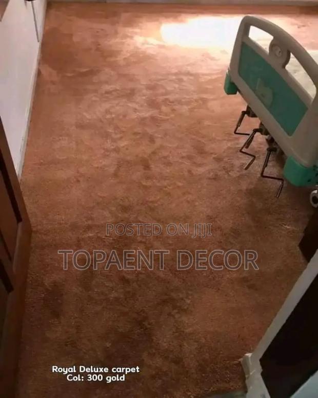 Brown USA Wall to Wall House Carpet - main view