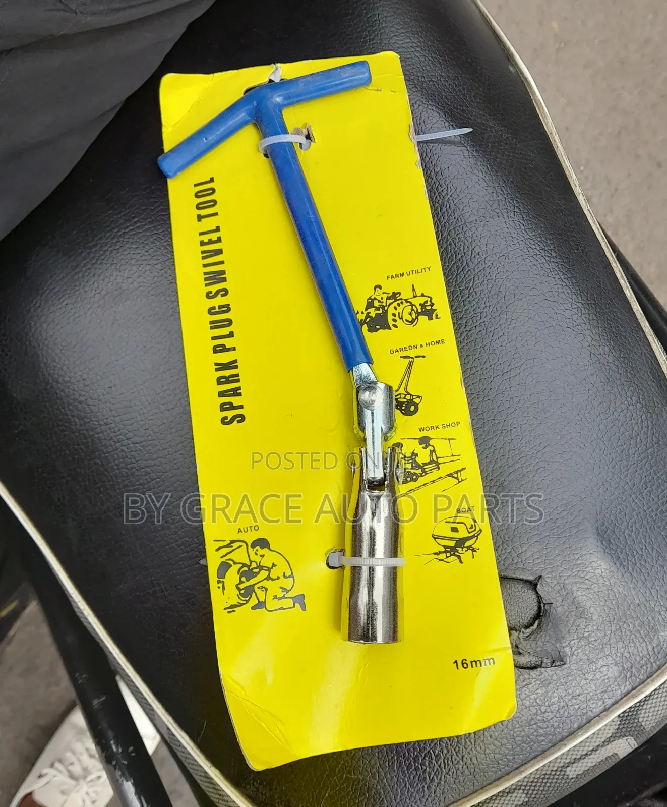 Spark Plug Swivel Tool/Plug Spanner Opener.
