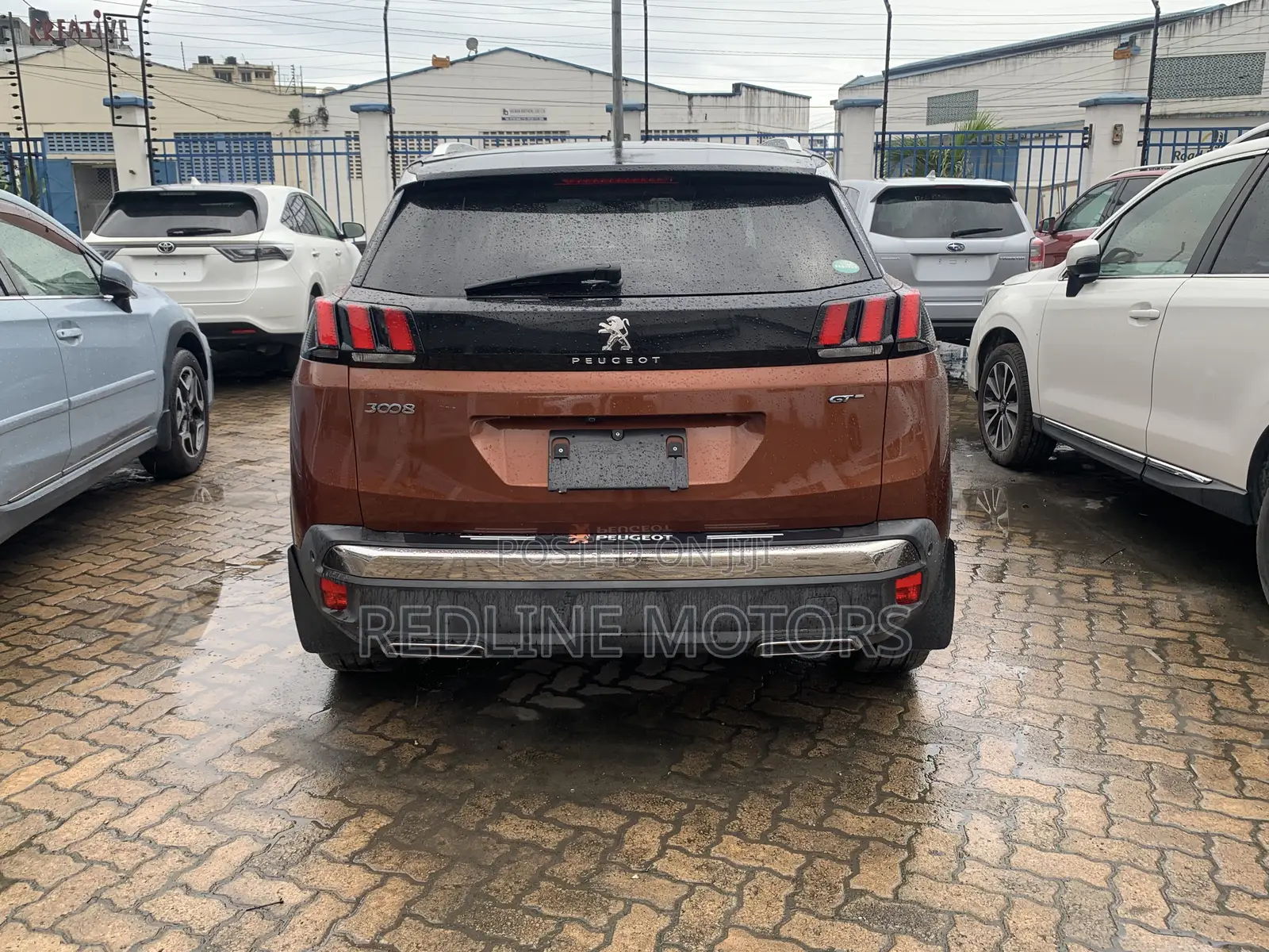 Peugeot 3008 2017 Brown
