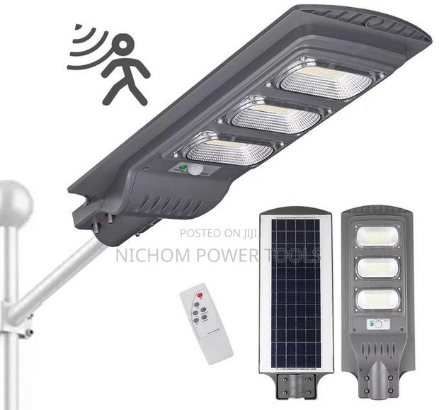 90W LED Solar Street Light With Motion Sensor - main view
