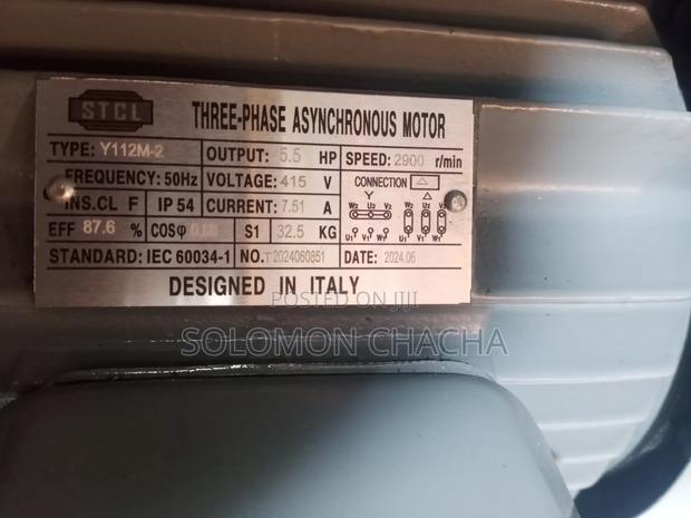 Stcl 5.5hp Three Phase Asynchronous Motor - thumbnail 2