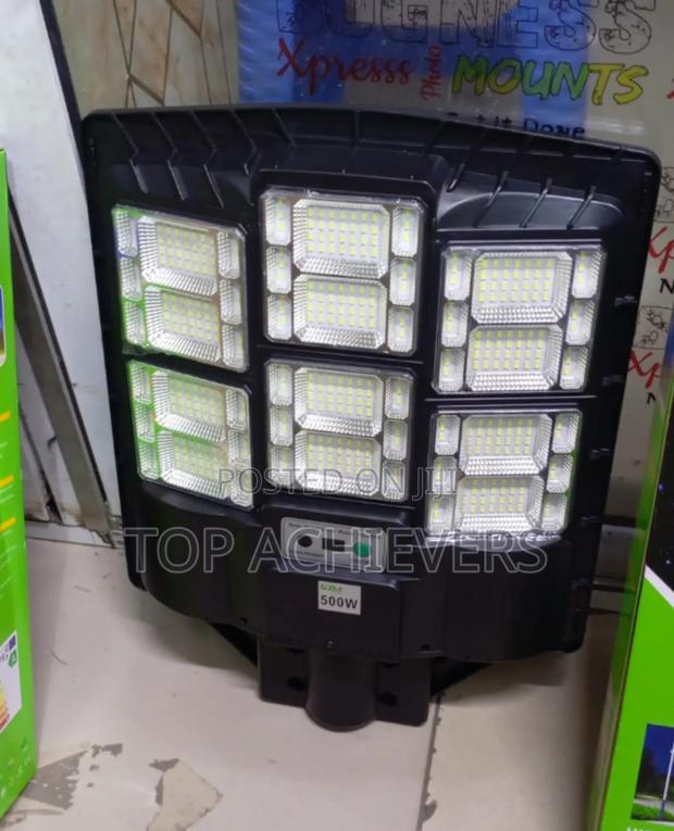 500w Solar Street Light With Motion Sensor Remote - main view