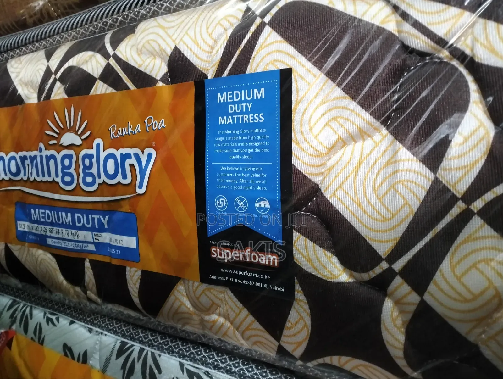 It's a Yes! 10inch 5 X 6 Superfoam Quilted Mattresses.