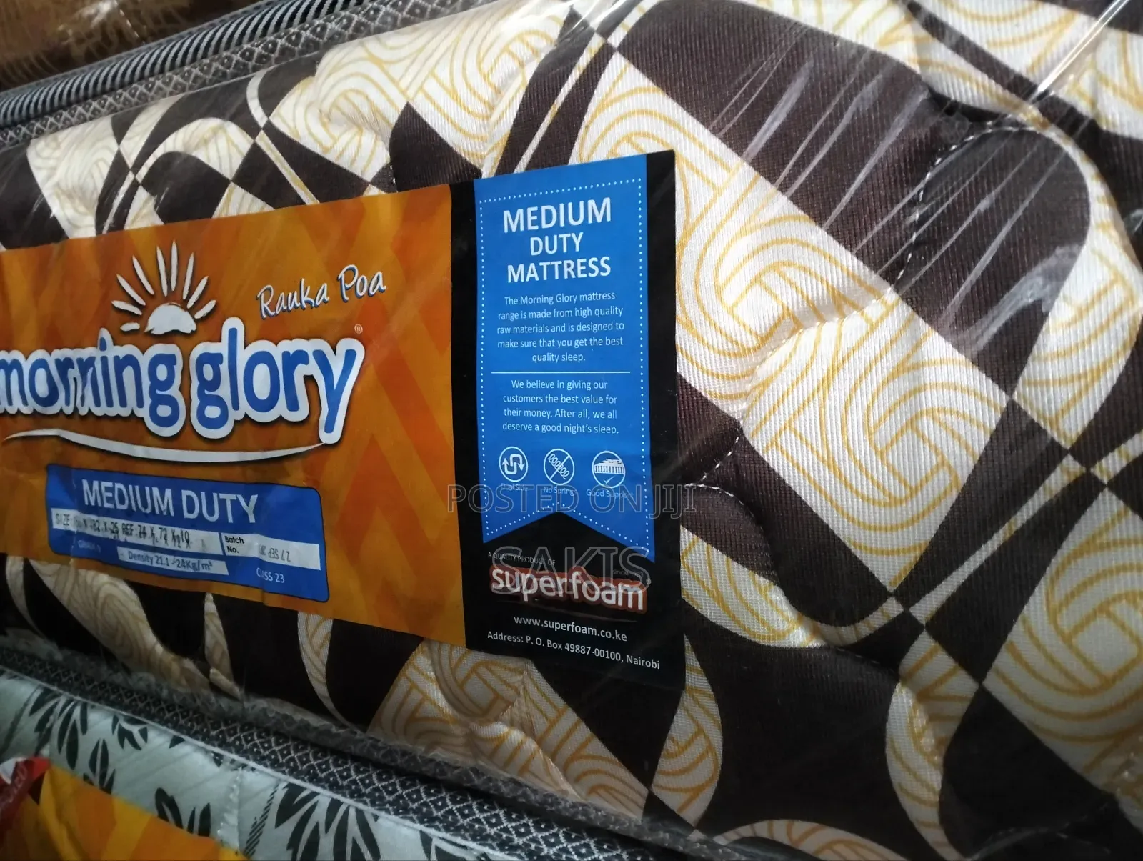 It's a Yes! 10inch 5 X 6 Superfoam Quilted Mattresses.