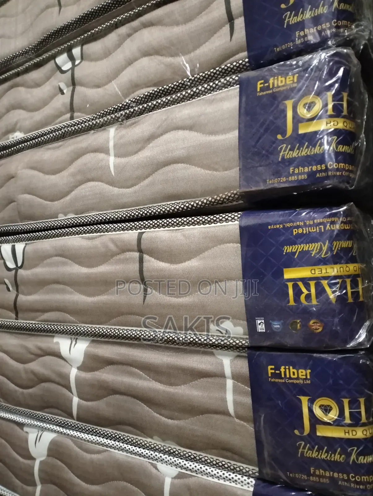 Kufaulu! 4 X 6 X 6" Johari Hd Quilted Mattresses. We Deliver