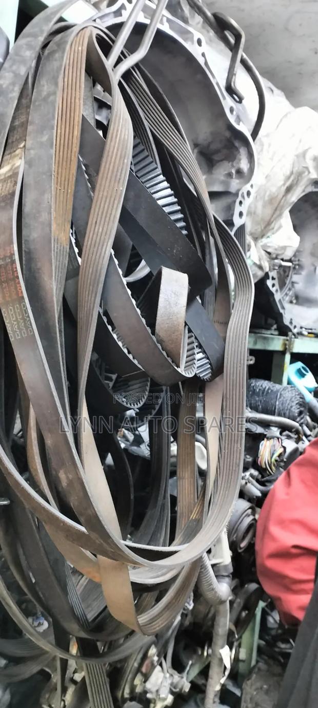 1KD Engine Fanbelt Ex Japan - thumbnail 2
