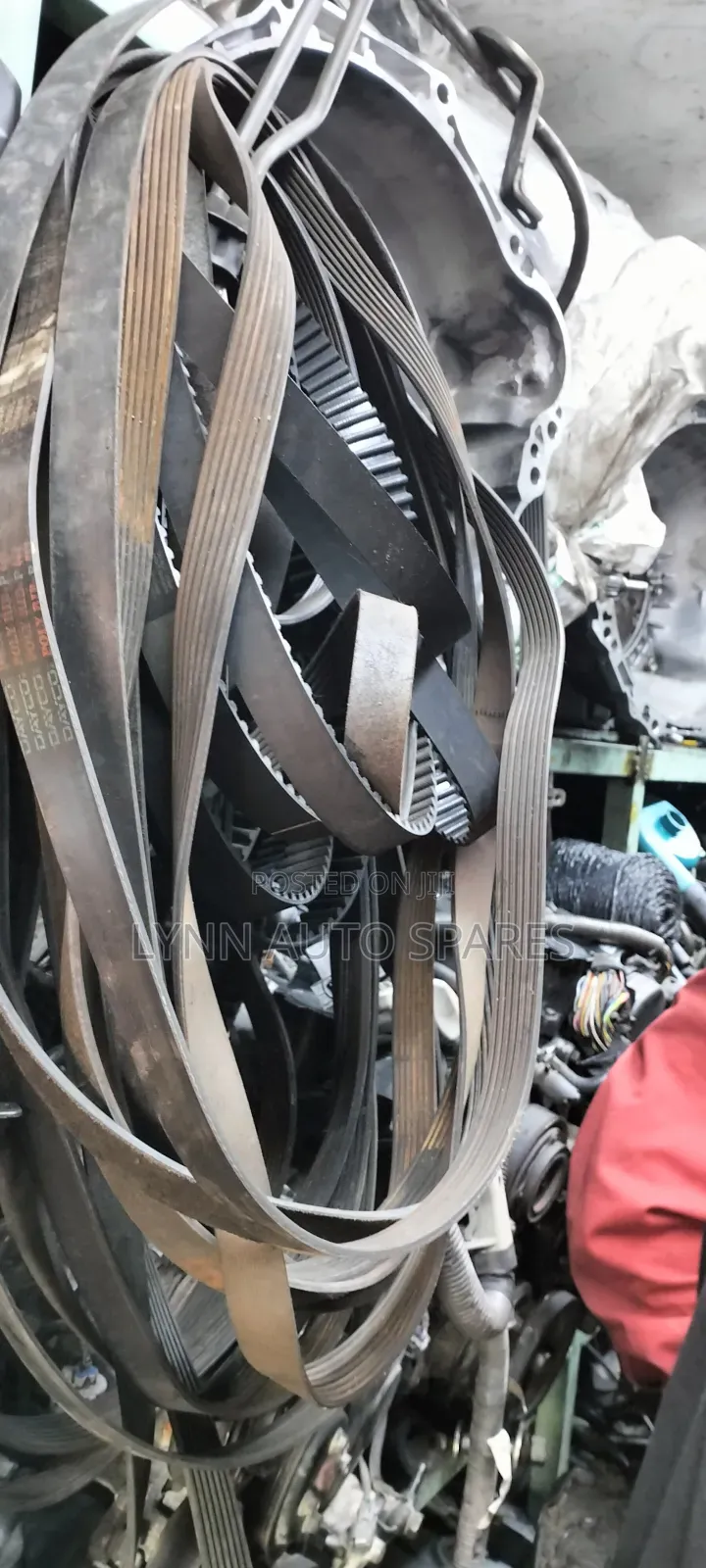 1KD Engine Fanbelt Ex Japan