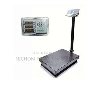 300kg - Digital Price Weight Platform Weighing Scale -Grey S