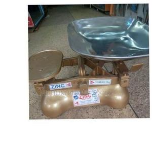 Zinc Manual Weighing Scale Scale Mawe Analogue With 7weights - thumbnail 2