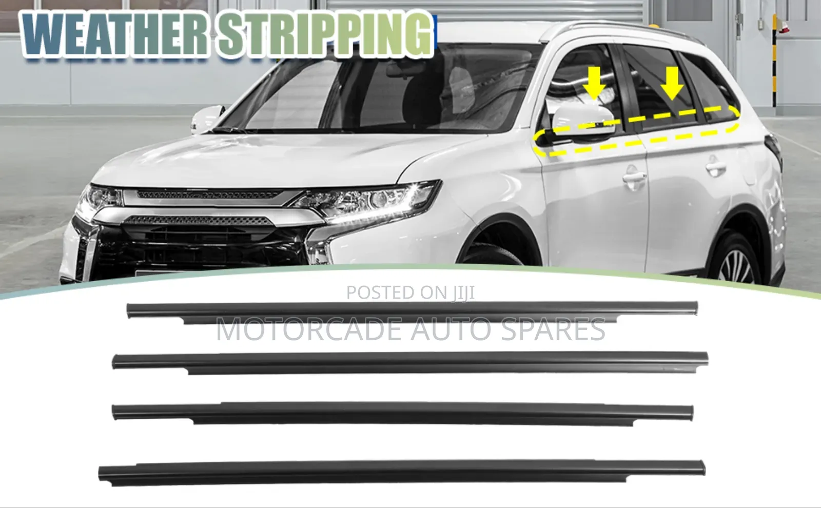 Mitsubishi Outlander 2010-2015 Weather Strips
