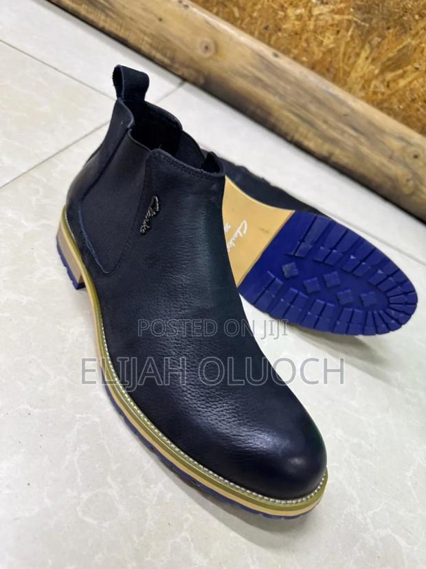 Clarks Leather Boots - thumbnail 3