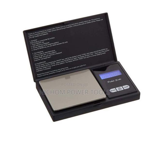 Mini Micro Digital Scale Electronic Pocket Jewelry Gram Weig - main view