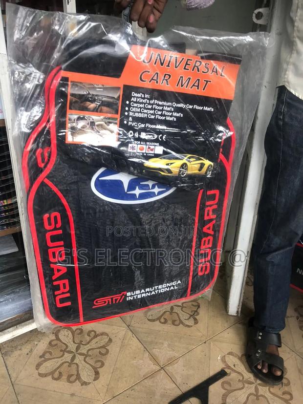 Subaru Floor Mats (Blue Log) - main view