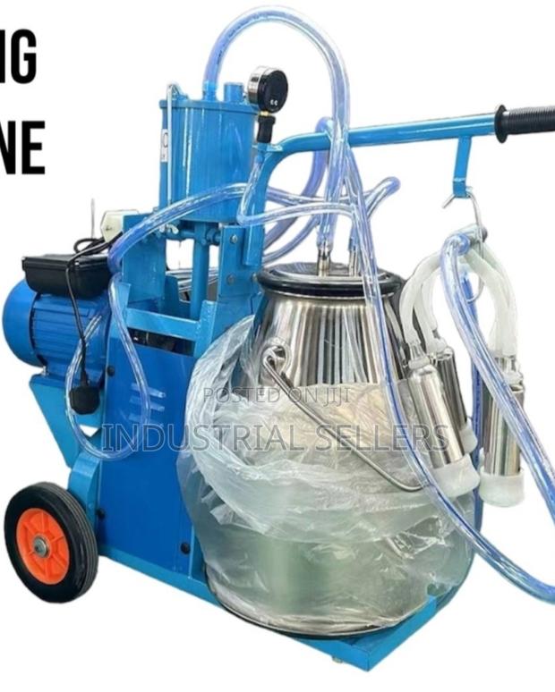 On Demand Single Barrel Milking Machine - main view