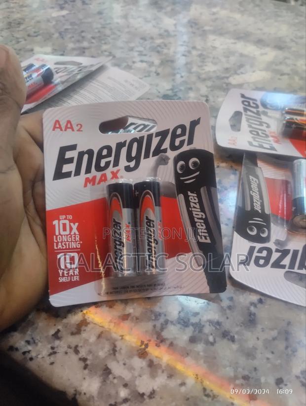 AA Enegizer Batteries - main view