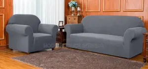 3,2 Light Grey Sofa Cover