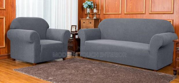 3,2 Light Grey Sofa Cover