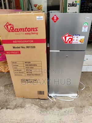 Ramtons Fridge Double Door 188litres No Frost