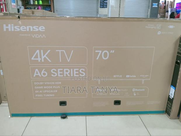 Hisense 70" Smart Frameless Vidaa A6 Tv - thumbnail 2