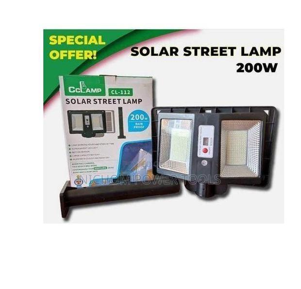 Cclamp High Quality 200 Watts Double Sided Solar Street Ligh
