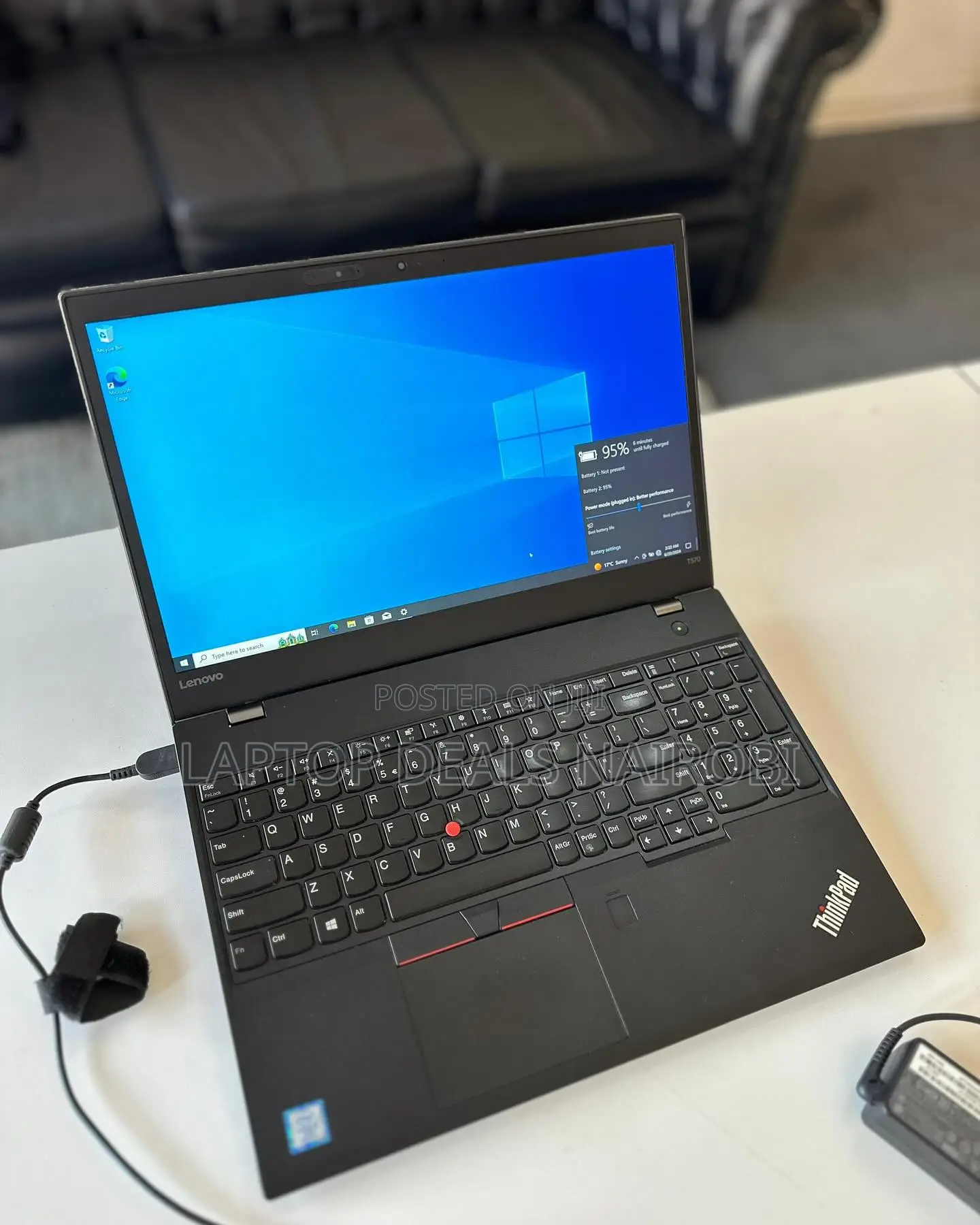 Laptop Lenovo ThinkPad T570 8GB Intel Core I5 SSD 256GB