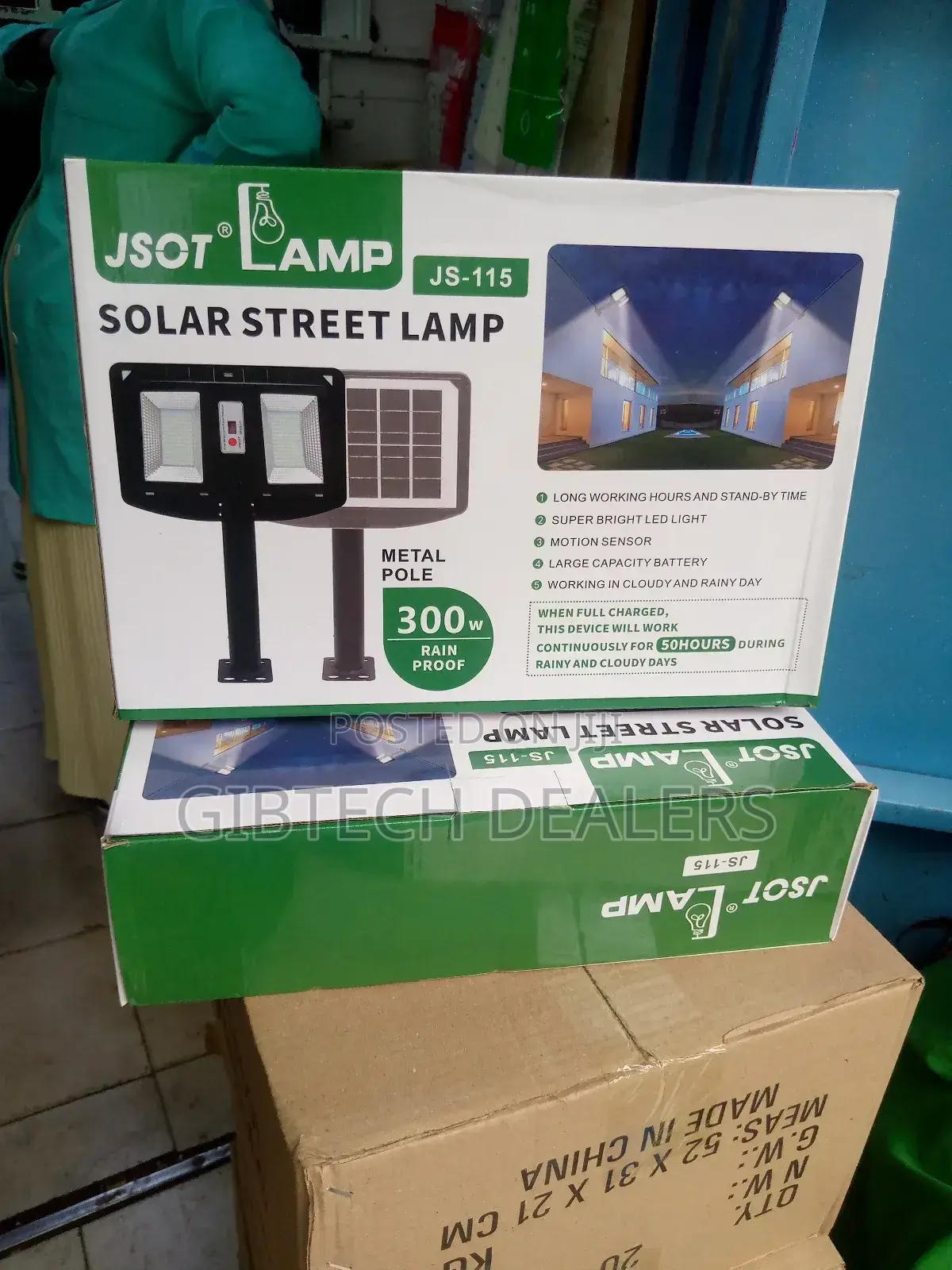 Jsot Solar Street Light Js-115 300watts