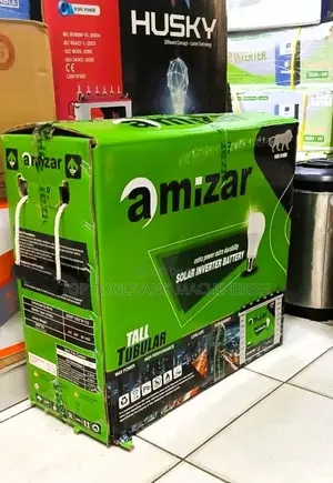 200ah 12v Amizar Indian Tall Tubular Solar Battery