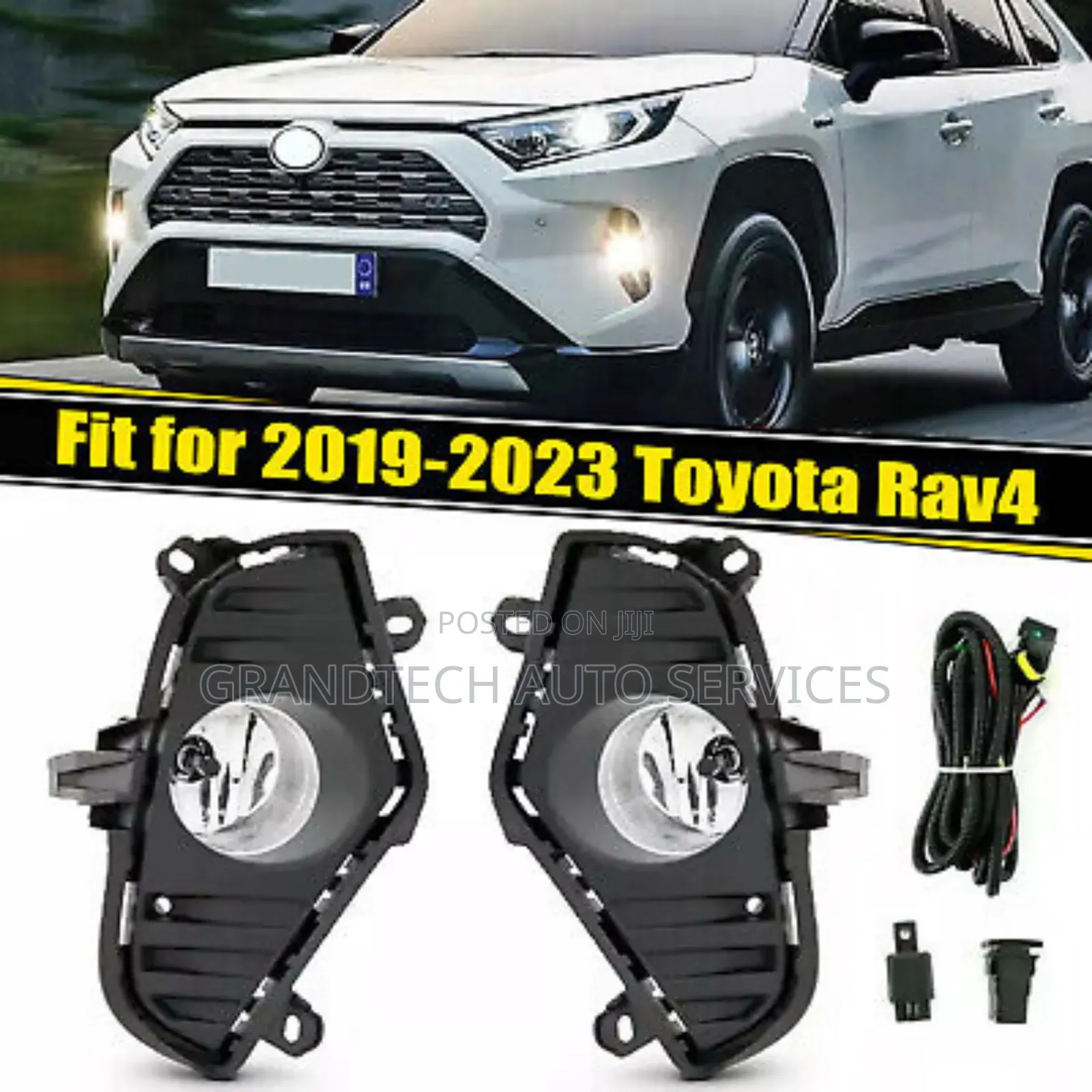 Rav4 Mk5 2019 -2020 Foglights Complete