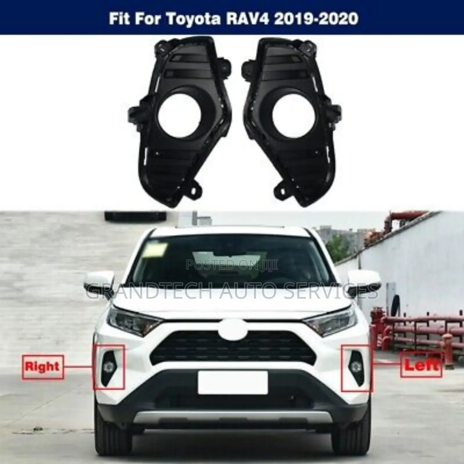 Toyota Rav 4 Mk5 2019 -2020 Foglights