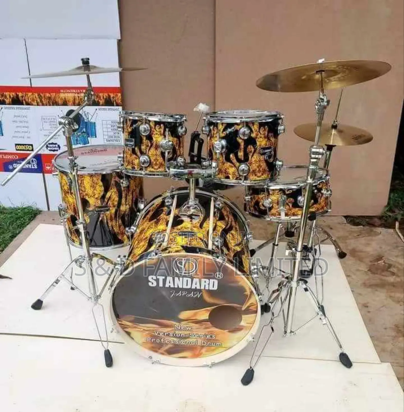 Standard Acoustic Drumset