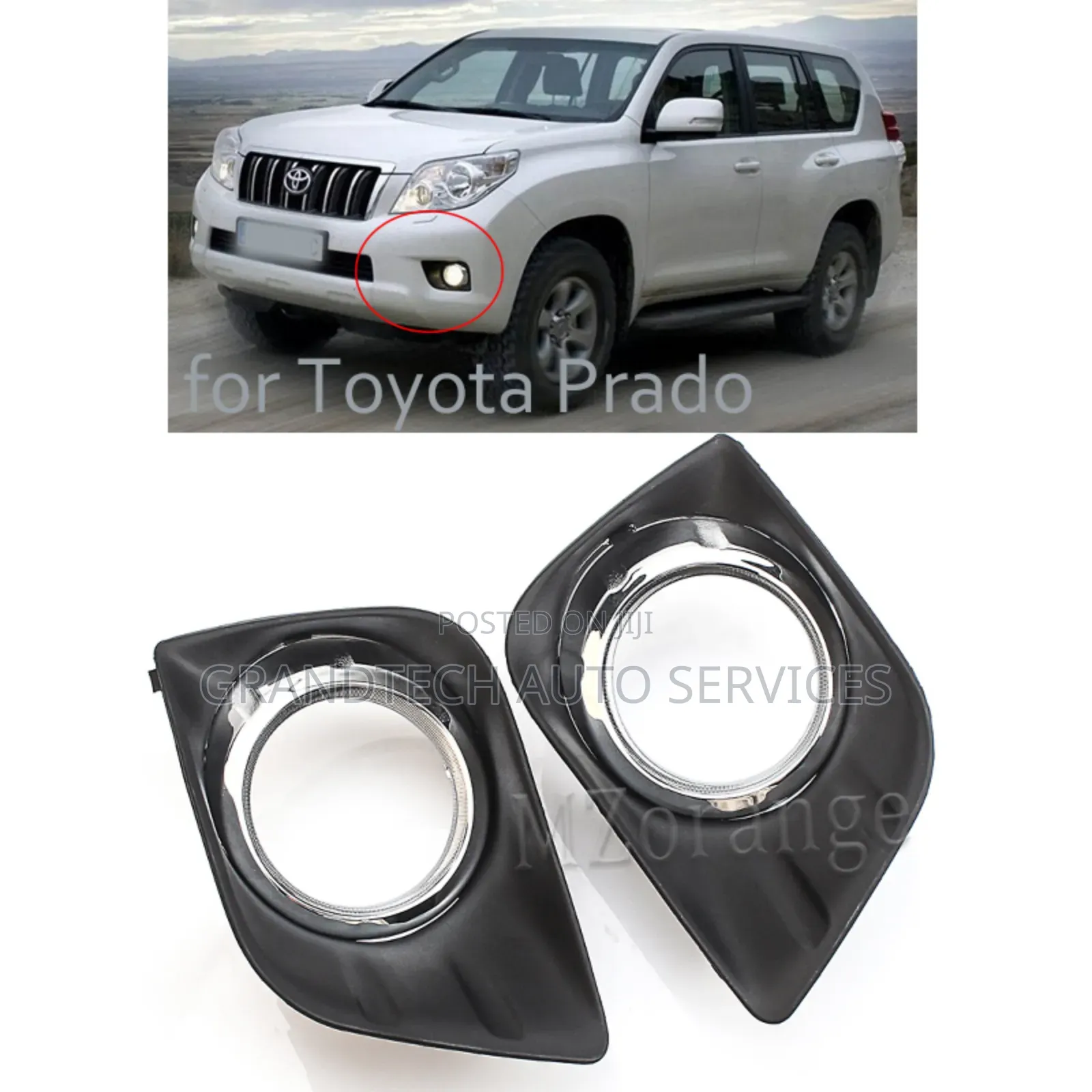 Prado Fj 150 Old Model Foglights