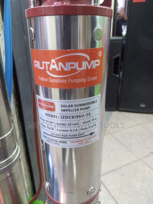 Solar Submersible Impeller Pump 750watts 96v 75m