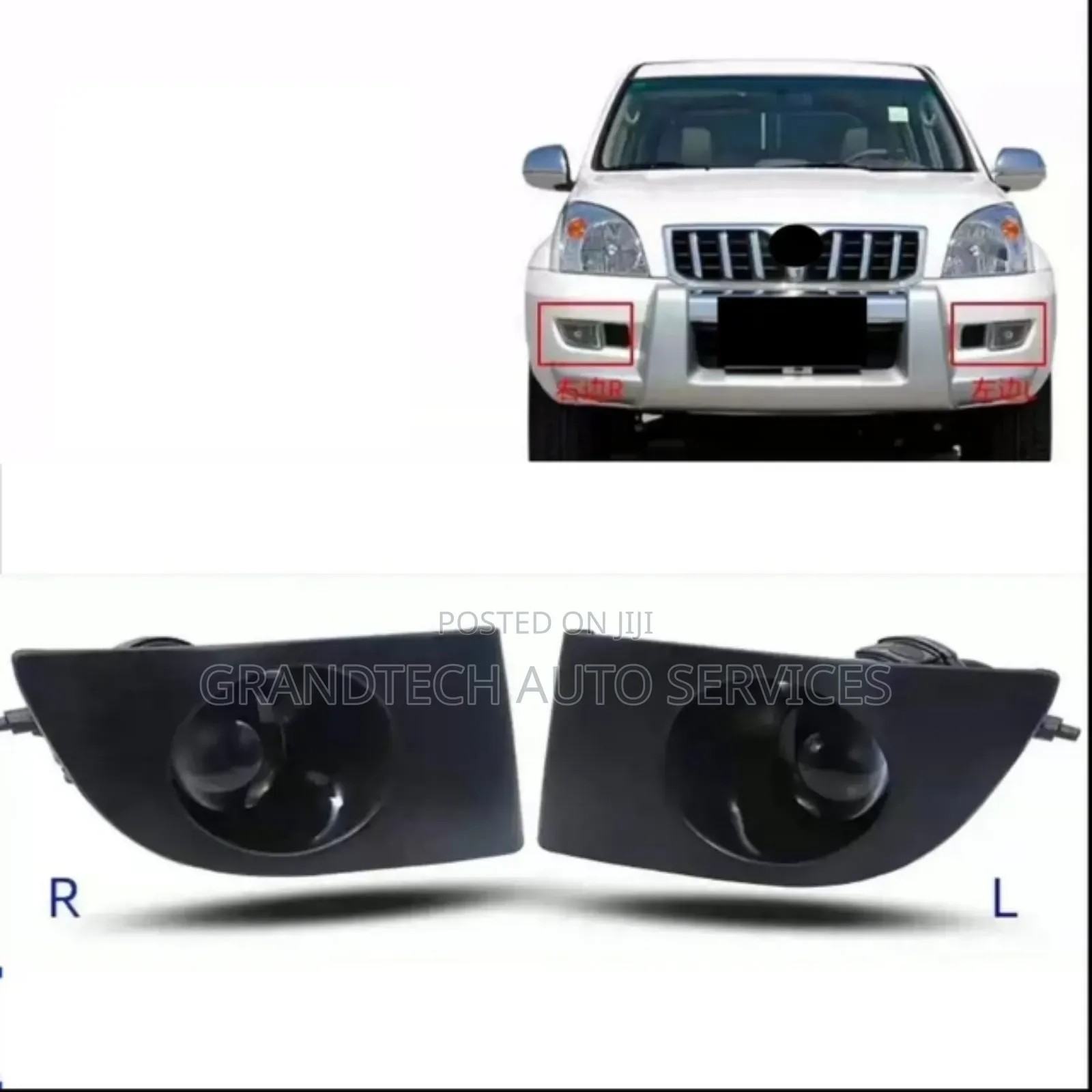 Prado Fj 120 Projector Foglights