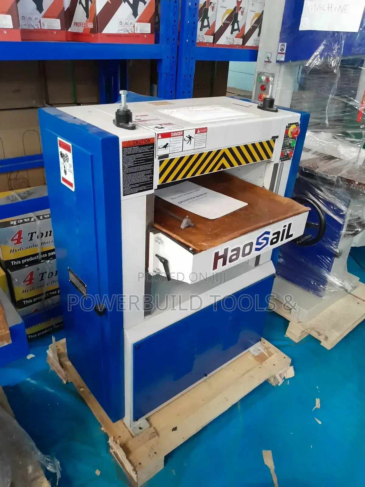 Haosail Heavy-Duty Thicknesser for Woodwork